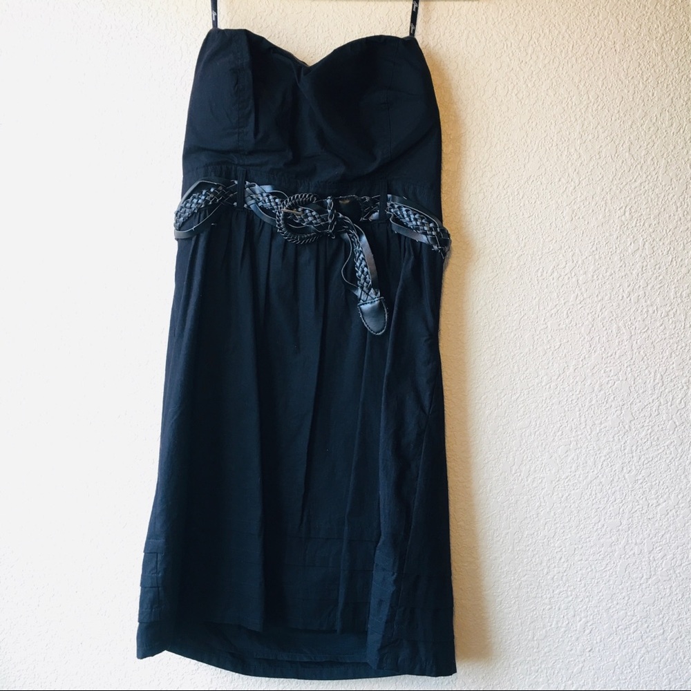 New Strapless Black Guess Dress